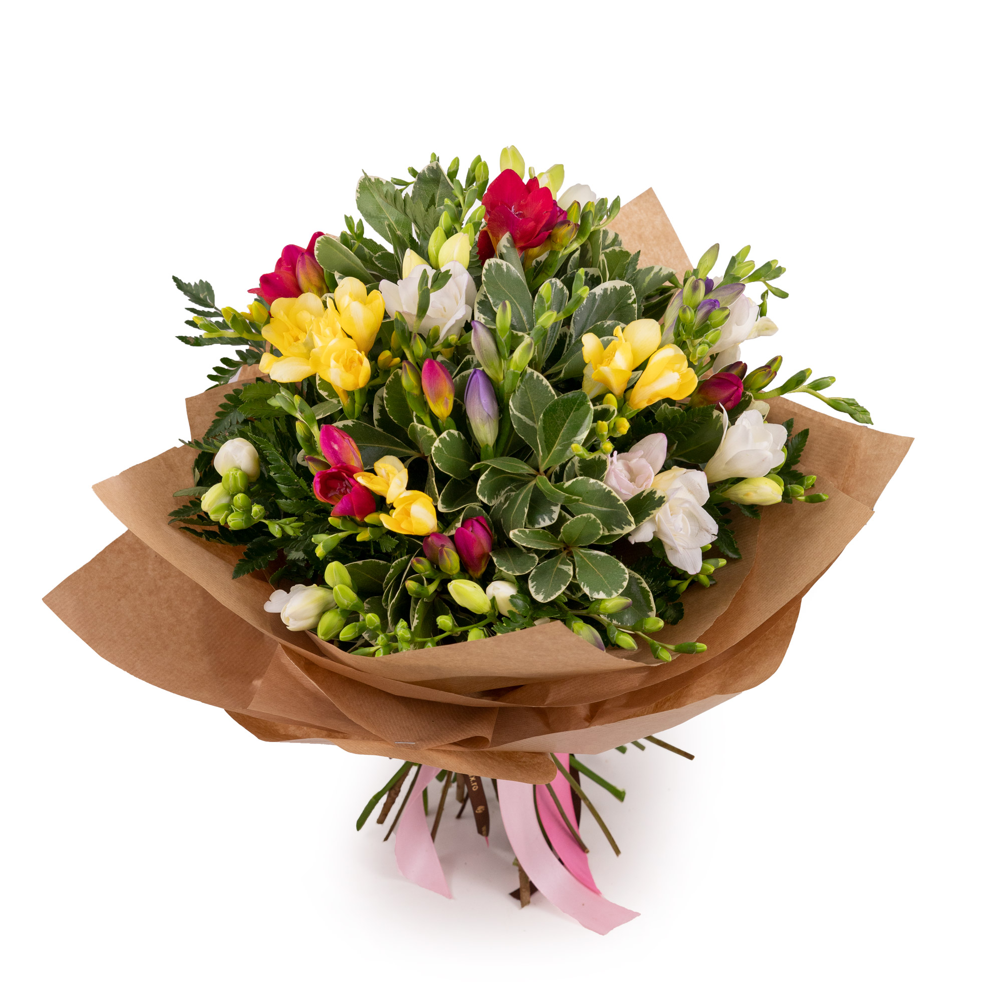 Buchet cu frezii The smell of Happiness-Deluxe