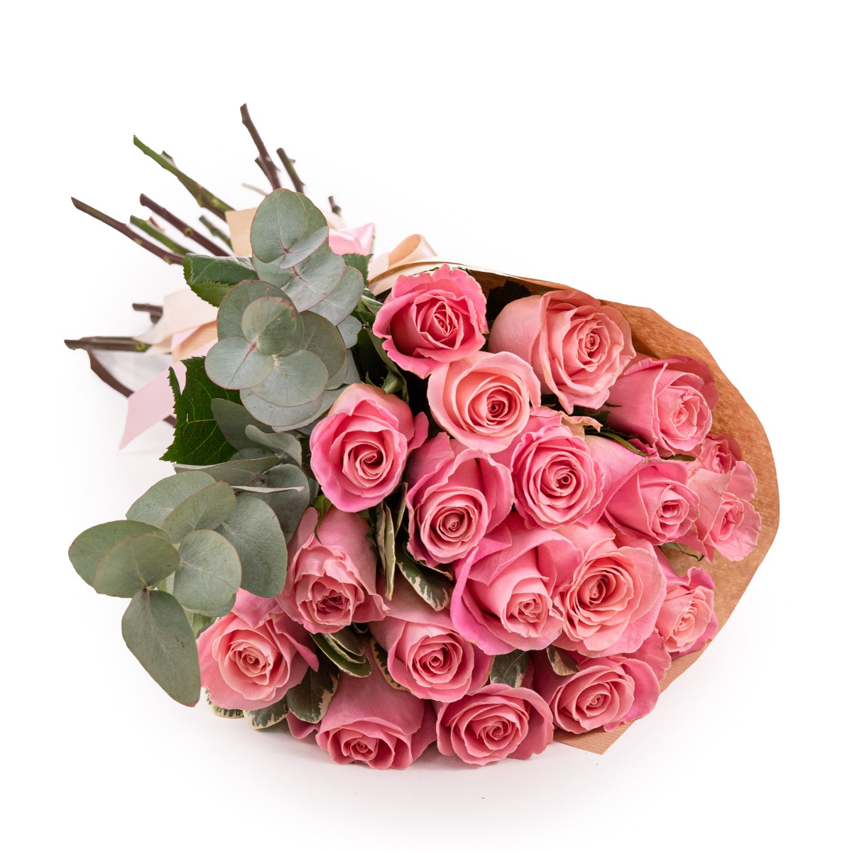 Buchet trandafiri roz Diamond-Standard